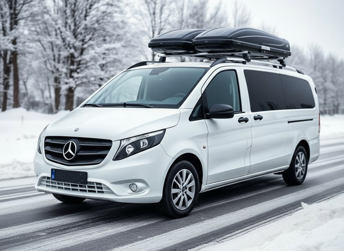 Mercedes-Benz Vito - комфортабельный автомобиль для трансфера Новокузнецк Шерегеш на 6 пассажиров